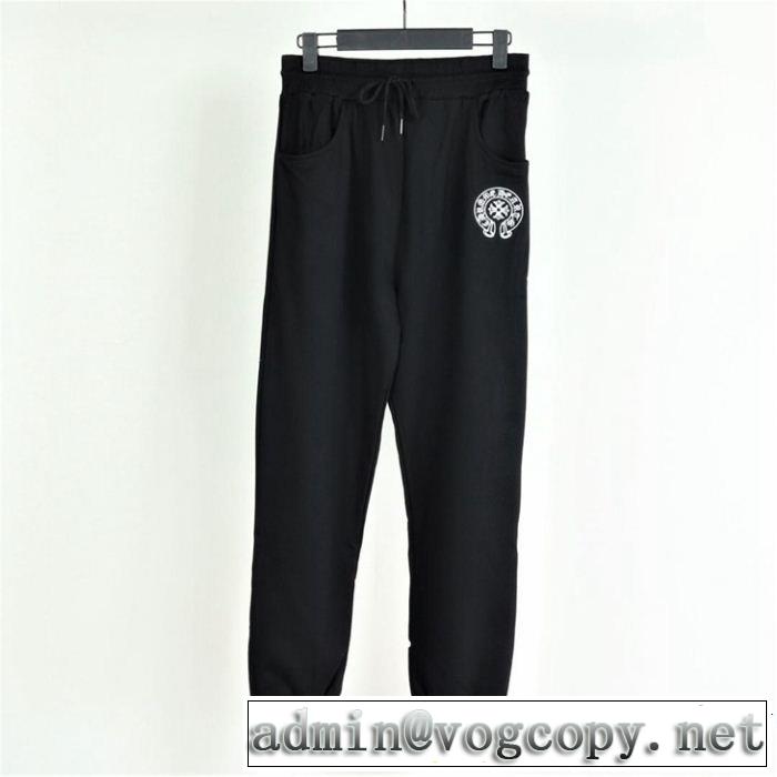  伸縮性よい クロムハーツ スエットパンツ2019春夏の大注目トレンド CHROME HEARTS 新作コレクションを見る