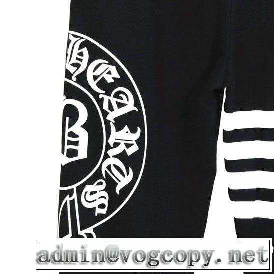 スエットパンツクロムハーツ 2019年最新ファッションCHROME HEARTS 伸縮性に優れている大人っぽく着こなし