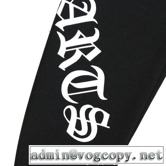 【2019年】夏のファッション CHROME HEARTS キレイめ感が強いスエットパンツ伸縮性に優れているクロムハーツ