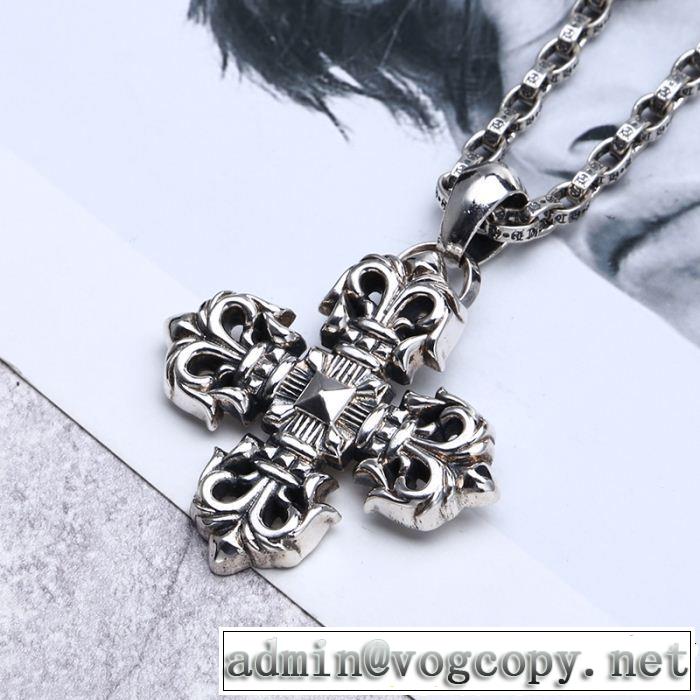 知的な雰囲気夏着物 クロムハーツ 2019年の夏のマスト CHROME HEARTS ペンダントトップ  2色可選