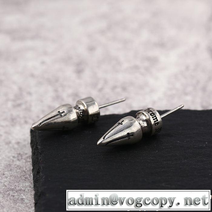 季節感をプラス人気商品 ピアス クロムハーツ CHROME HEARTS 2色可選 目を引く存在感抜群