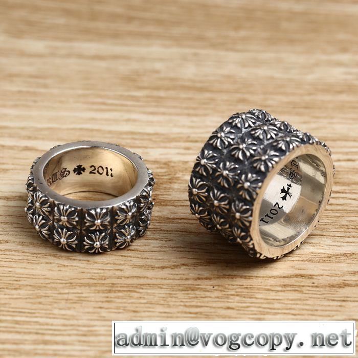 2019年の春夏に着たい リング/指輪 クロムハーツ透け感優しい  CHROME HEARTS 3色可選