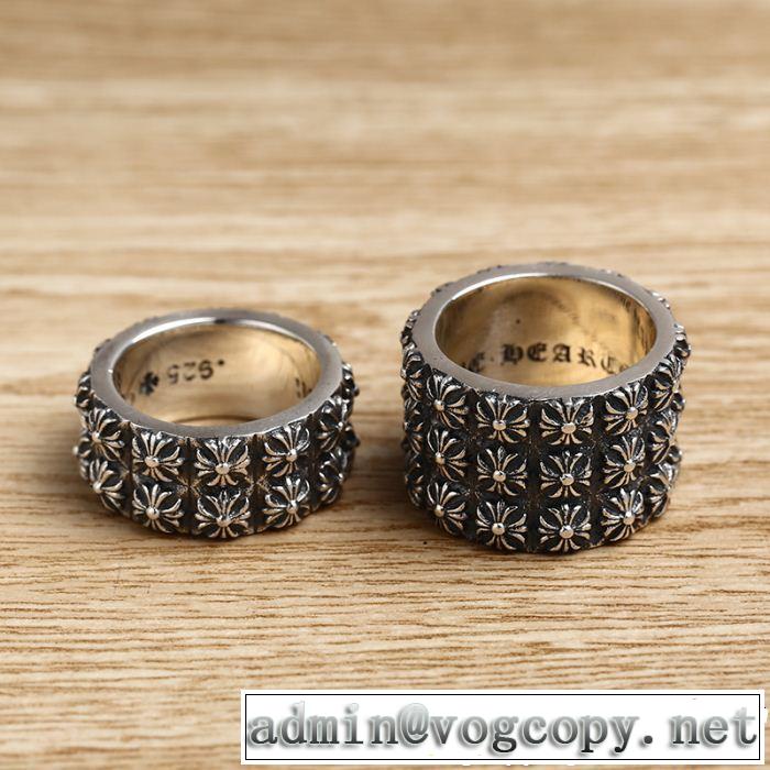 2019年の春夏に着たい リング/指輪 クロムハーツ透け感優しい  CHROME HEARTS 3色可選
