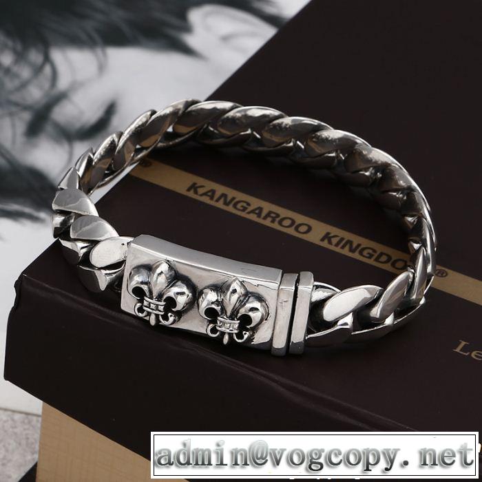  夏らしい品格が漂う ブレスレット クロムハーツリラックススタイルが実現  CHROME HEARTS 