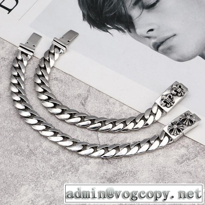 夏らしい品格が漂う ブレスレット クロムハーツリラックススタイルが実現  CHROME HEARTS