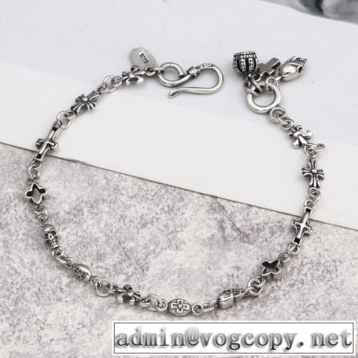  クロムハーツ CHROME HEARTS ブラッシュアップして華やかに ブレスレット  品のよさを感じさ 