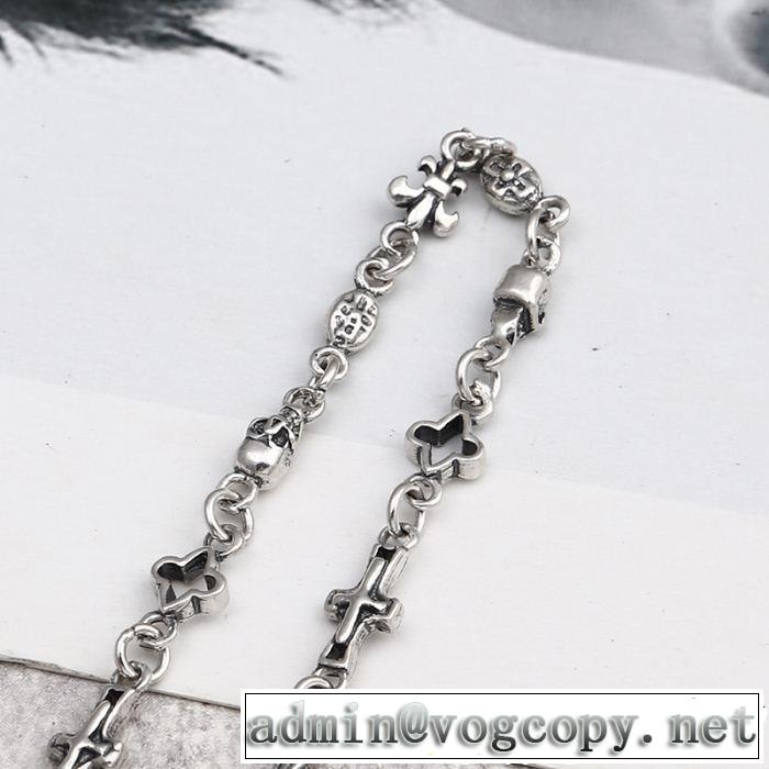 クロムハーツ CHROME HEARTS ブラッシュアップして華やかに ブレスレット  品のよさを感じさ