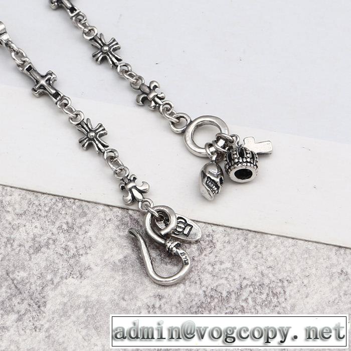 クロムハーツ CHROME HEARTS ブラッシュアップして華やかに ブレスレット  品のよさを感じさ