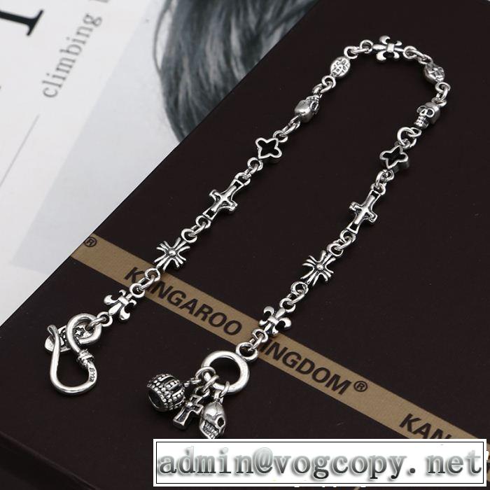 クロムハーツ CHROME HEARTS ブラッシュアップして華やかに ブレスレット  品のよさを感じさ