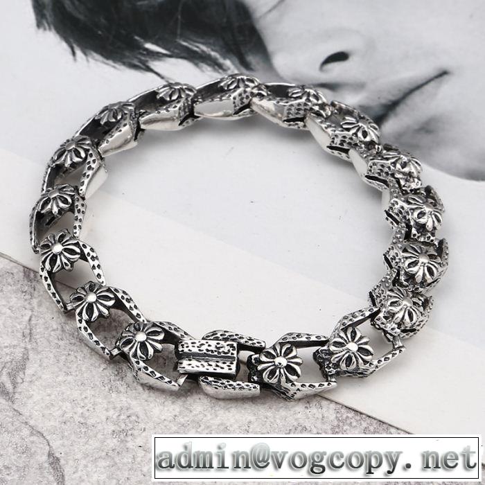 抜け感のある夏着物 ブレスレット クロムハーツ  CHROME HEARTS 大人のこなれた着こなし
