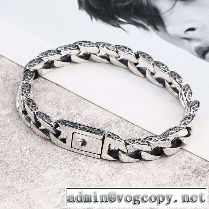  CHROME HEARTS トップスをインするスタイル ブレスレット クロムハーツ 肌触りの良いサラりと 