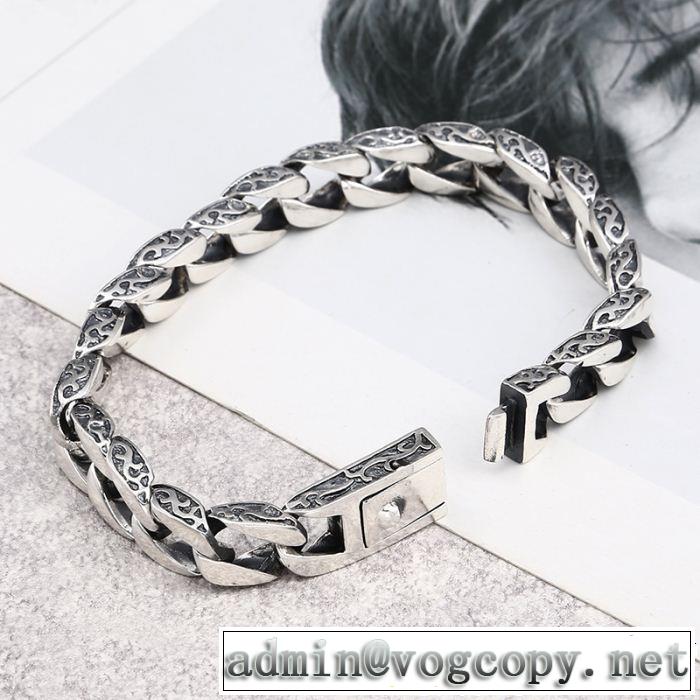 CHROME HEARTS トップスをインするスタイル ブレスレット クロムハーツ 肌触りの良いサラりと
