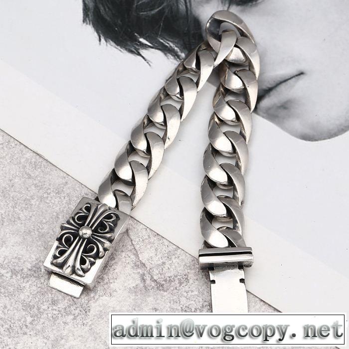 クロムハーツ 今年流大人っぽさ ブレスレット  スタイルアップ効果  CHROME HEARTS