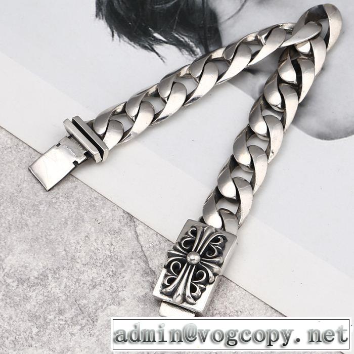 クロムハーツ 今年流大人っぽさ ブレスレット  スタイルアップ効果  CHROME HEARTS