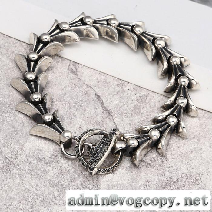 高級感が好評です クロムハーツ 今人気の秘訣 CHROME HEARTS ブレスレット 春夏を感じさせる