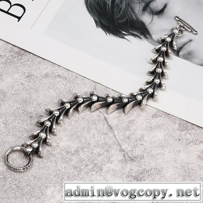 高級感が好評です クロムハーツ 今人気の秘訣 CHROME HEARTS ブレスレット 春夏を感じさせる
