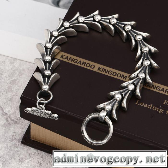 高級感が好評です クロムハーツ 今人気の秘訣 CHROME HEARTS ブレスレット 春夏を感じさせる