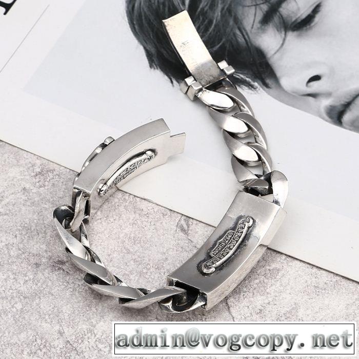 派手すぎず クロムハーツ  CHROME HEARTS 今年の夏は着こなしブレスレット 特に注目したい