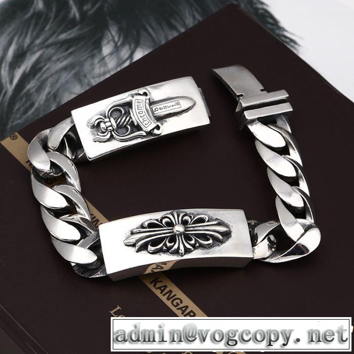 派手すぎず クロムハーツ  CHROME HEARTS 今年の夏は着こなしブレスレット 特に注目したい
