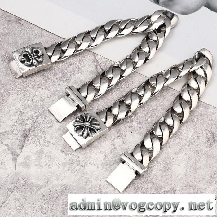  春夏の流行りトップス ブレスレット クロムハーツ 目を引く春夏トップス  きれいめ上品に CHROME HEARTS 