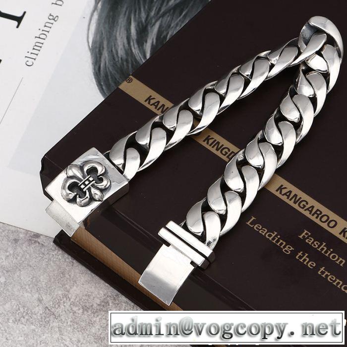 春夏の流行りトップス ブレスレット クロムハーツ 目を引く春夏トップス  きれいめ上品に CHROME HEARTS