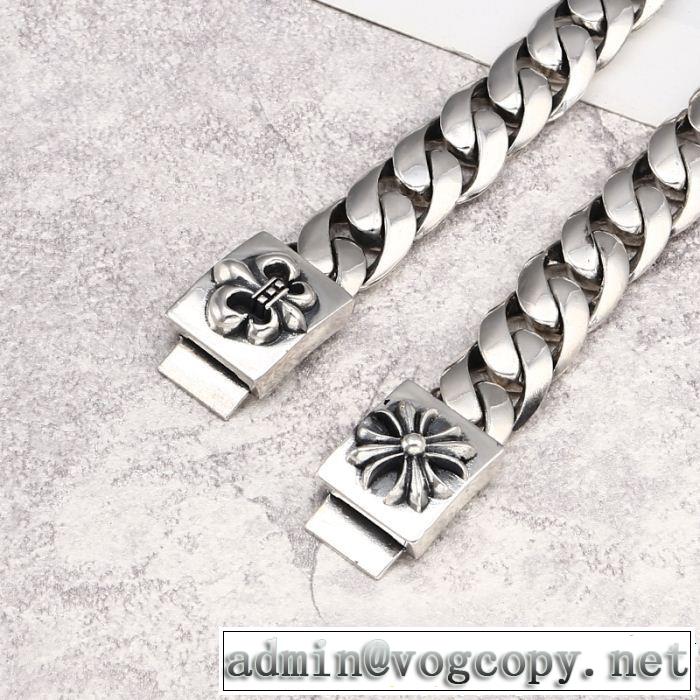 春夏の流行りトップス ブレスレット クロムハーツ 目を引く春夏トップス  きれいめ上品に CHROME HEARTS