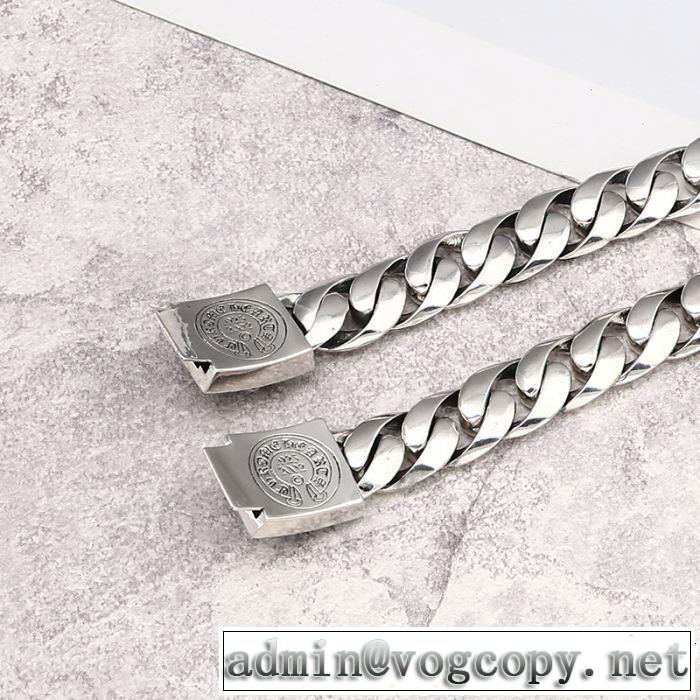 春夏の流行りトップス ブレスレット クロムハーツ 目を引く春夏トップス  きれいめ上品に CHROME HEARTS