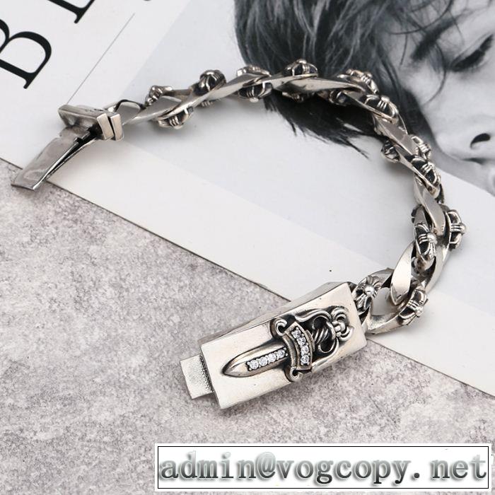 カジュアルさ ブレスレット クロムハーツ サラサラの着心地 CHROME HEARTS 今年もトレンド