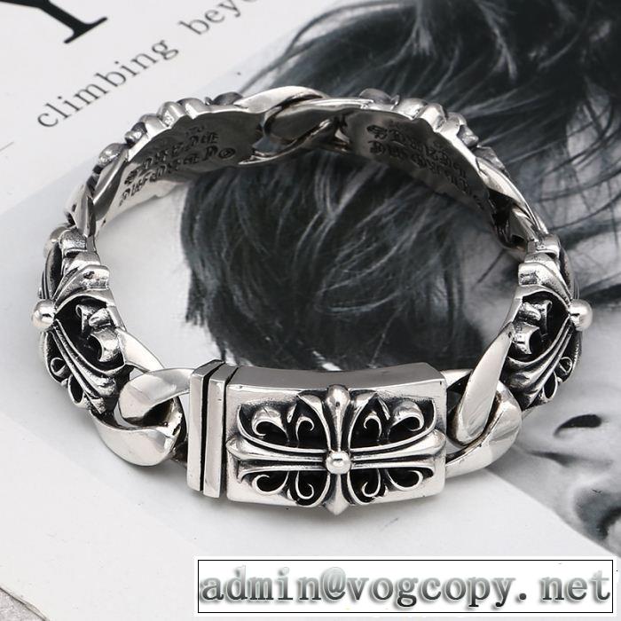 ブレスレット リッチな印象に クロムハーツ 通勤の定番 CHROME HEARTS この夏は注目新作
