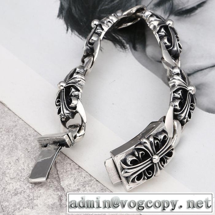 ブレスレット リッチな印象に クロムハーツ 通勤の定番 CHROME HEARTS この夏は注目新作