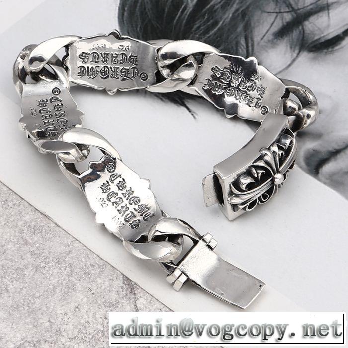 ブレスレット リッチな印象に クロムハーツ 通勤の定番 CHROME HEARTS この夏は注目新作