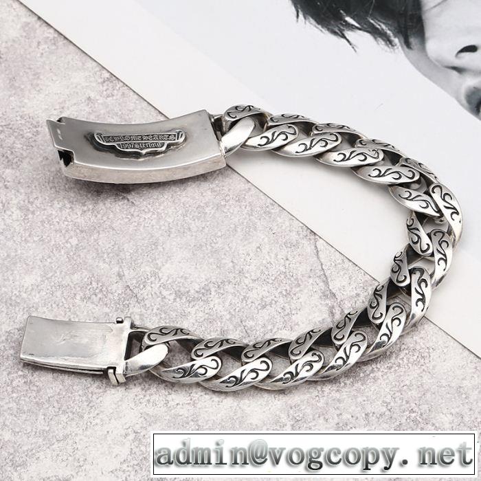 CHROME HEARTS 好印象な上品スタイル ブレスレット クロムハーツ  爽やかすぎない大人の印象に