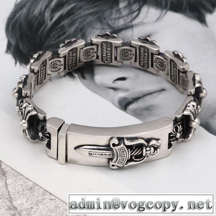  軽やかな素材感 ブレスレット クロムハーツ 優しげ人気アイテム CHROME HEARTS 夏大人気のアイテム