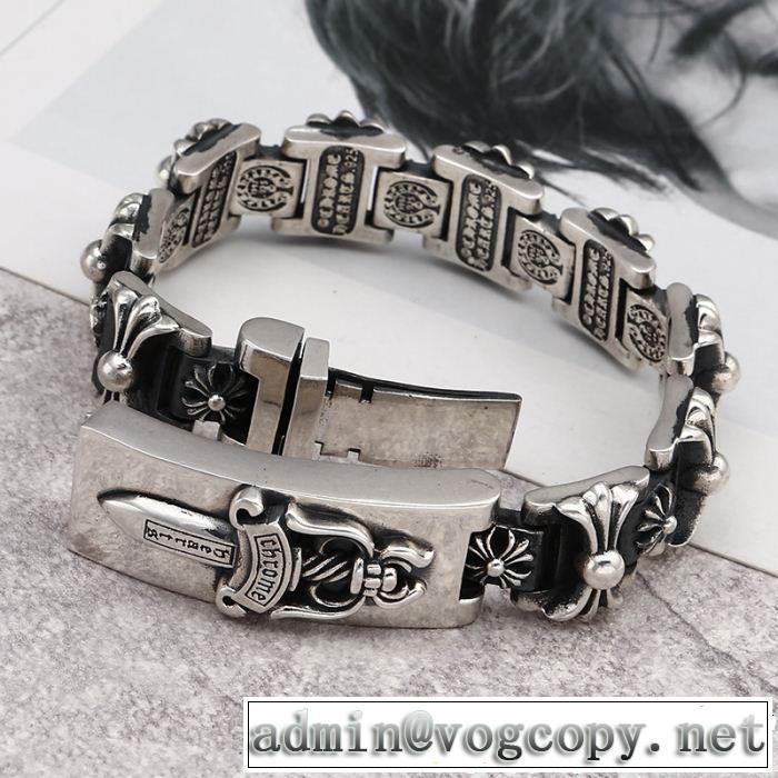 軽やかな素材感 ブレスレット クロムハーツ 優しげ人気アイテム CHROME HEARTS 夏大人気のアイテム