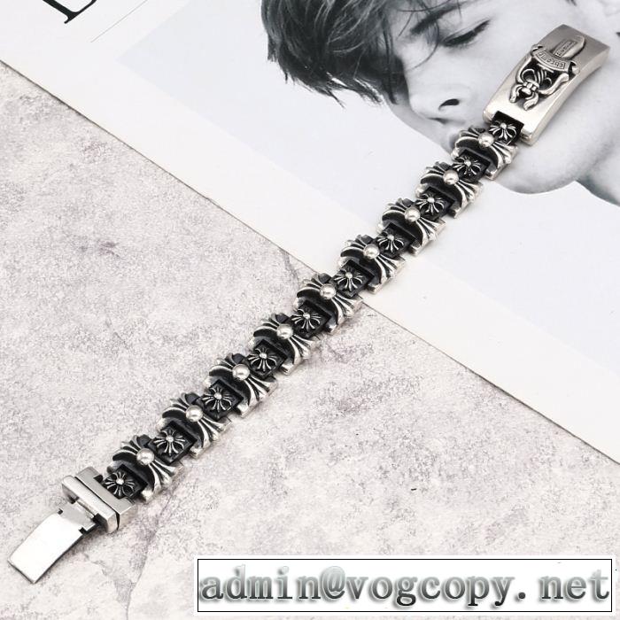 軽やかな素材感 ブレスレット クロムハーツ 優しげ人気アイテム CHROME HEARTS 夏大人気のアイテム