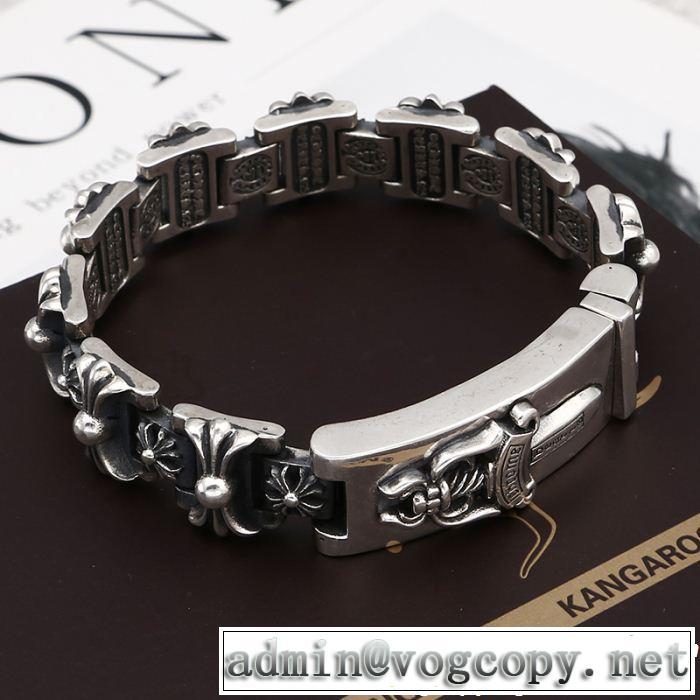 軽やかな素材感 ブレスレット クロムハーツ 優しげ人気アイテム CHROME HEARTS 夏大人気のアイテム