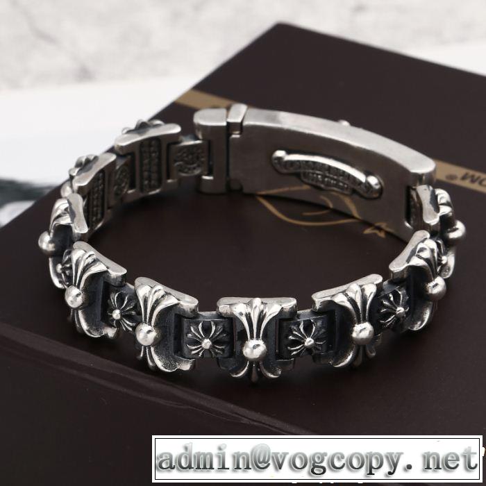 軽やかな素材感 ブレスレット クロムハーツ 優しげ人気アイテム CHROME HEARTS 夏大人気のアイテム