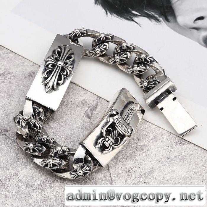 スタイルアップ上品 ブレスレット 気持ちいい真夏日にぴったり クロムハーツ  CHROME HEARTS