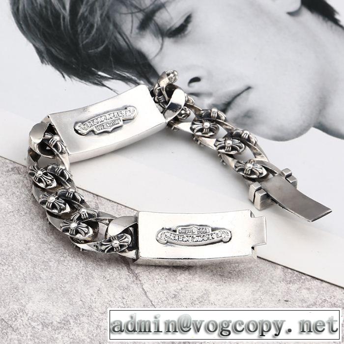 スタイルアップ上品 ブレスレット 気持ちいい真夏日にぴったり クロムハーツ  CHROME HEARTS