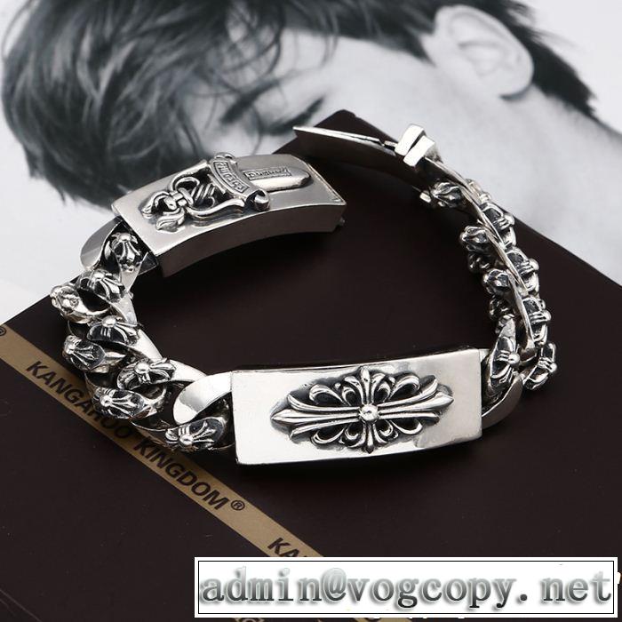 スタイルアップ上品 ブレスレット 気持ちいい真夏日にぴったり クロムハーツ  CHROME HEARTS