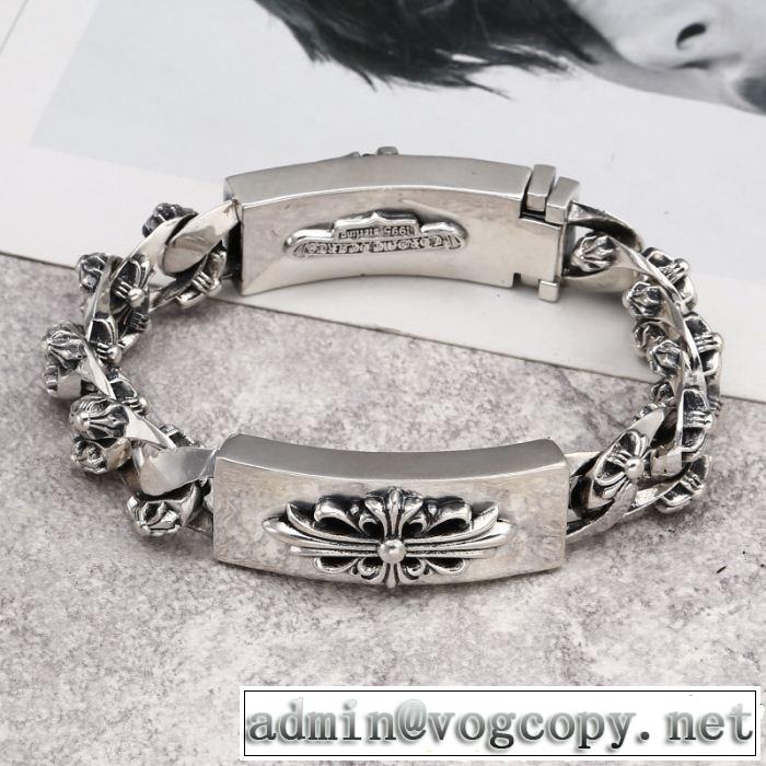 きれいめ派に上質 クロムハーツ  CHROME HEARTS 透け感新作がイチ推し ブレスレット