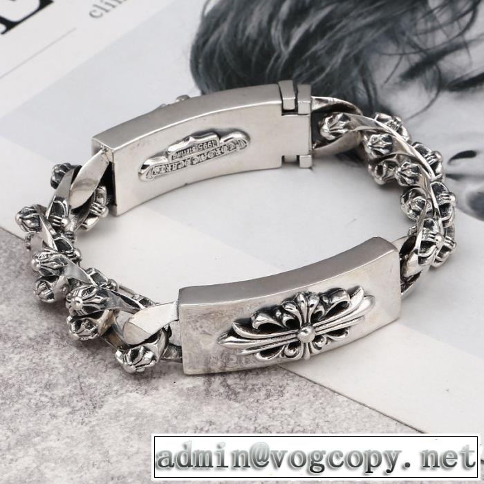 きれいめ派に上質 クロムハーツ  CHROME HEARTS 透け感新作がイチ推し ブレスレット