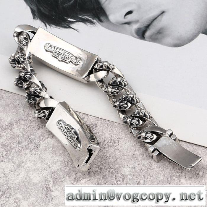 きれいめ派に上質 クロムハーツ  CHROME HEARTS 透け感新作がイチ推し ブレスレット