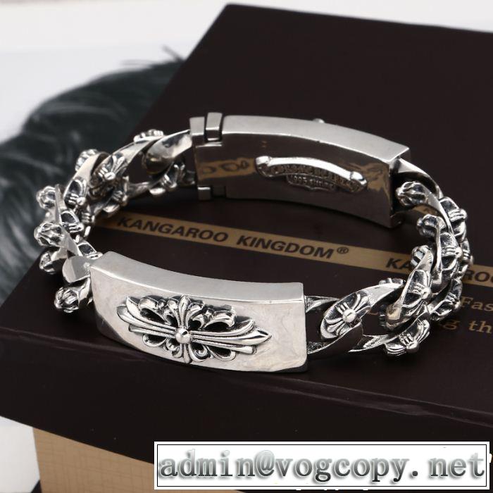 きれいめ派に上質 クロムハーツ  CHROME HEARTS 透け感新作がイチ推し ブレスレット