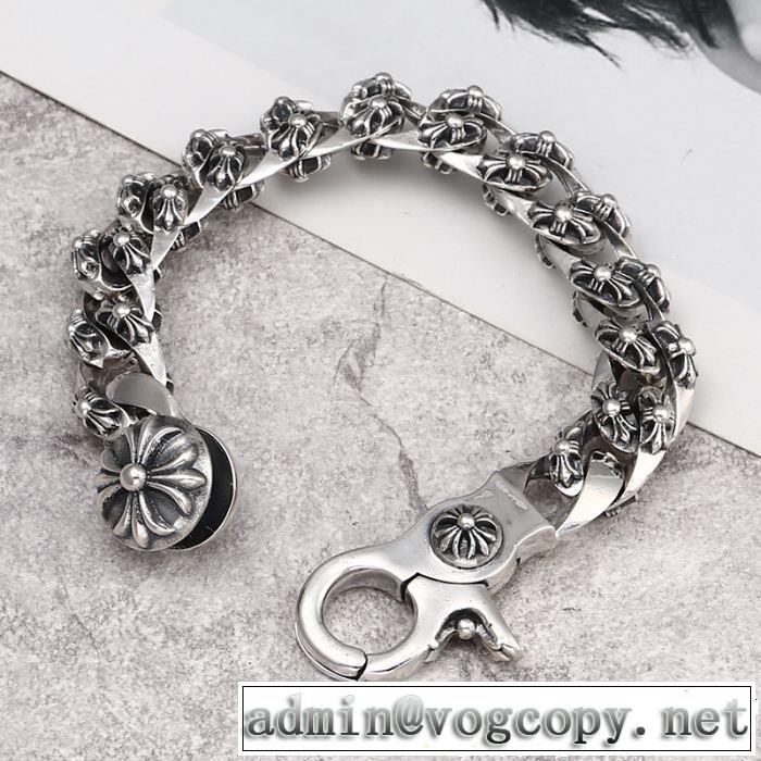 CHROME HEARTS 今年の正解大人気新作 ブレスレット 涼しげに演出 クロムハーツ