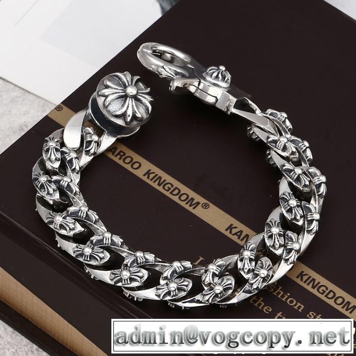 CHROME HEARTS 今年の正解大人気新作 ブレスレット 涼しげに演出 クロムハーツ