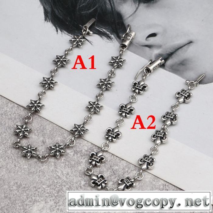  知的な雰囲気夏着物  クロムハーツ おすすめ大人かわいい着こなし CHROME HEARTS ブレスレット 