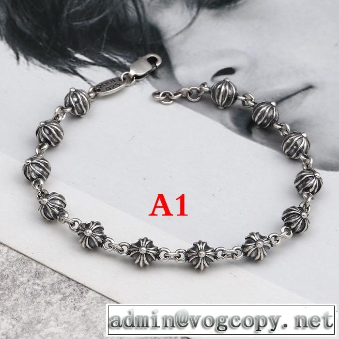  風通しの良いフレア ブレスレット オシャレな印象に クロムハーツ CHROME HEARTS 夏の大人カジュアルスタイル 