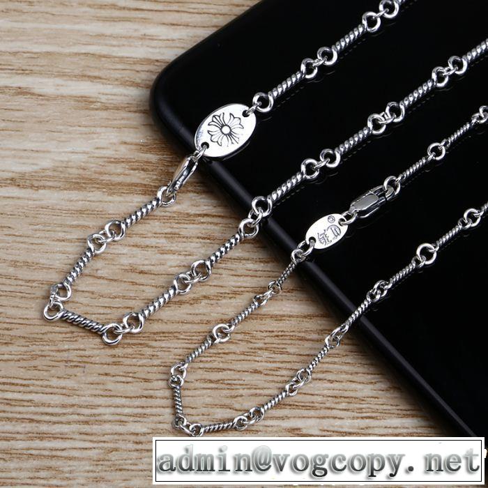  甘過ぎず大人な印象に ネックレス 知的な雰囲気夏着物 クロムハーツ CHROME HEARTS 