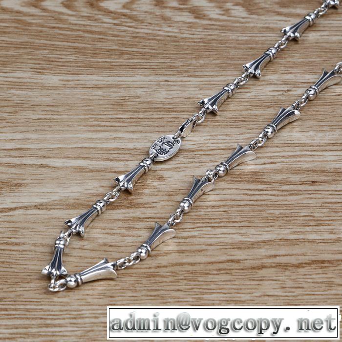 クロムハーツ 風通しの良いフレア CHROME HEARTS オシャレな印象に ネックレス